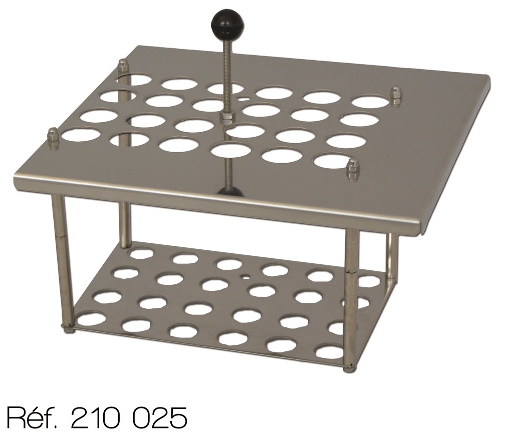 Portoir 24 tubes pour bain-marie TBE