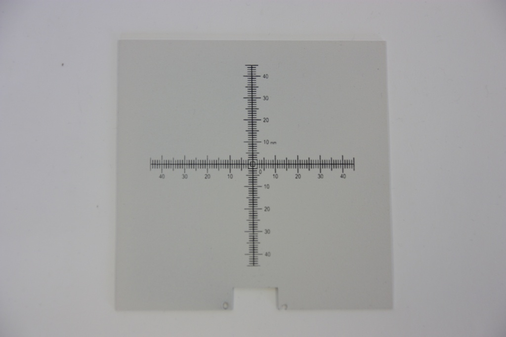 Écran blanc 120 x 120 mm pour 004020