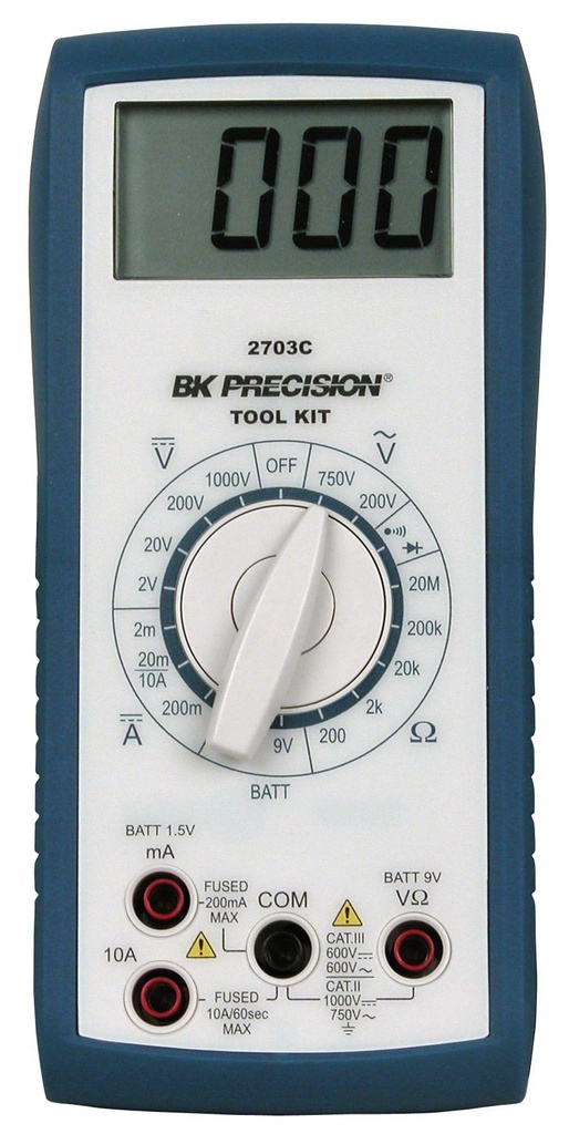 Multimètre numérique BK2703C - Sefram