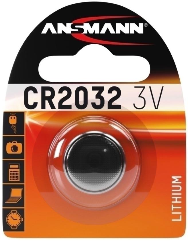 Pile bouton CR2032 Lithium
