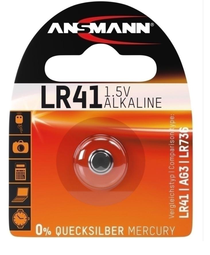 Pile alcaline LR41 - AG3