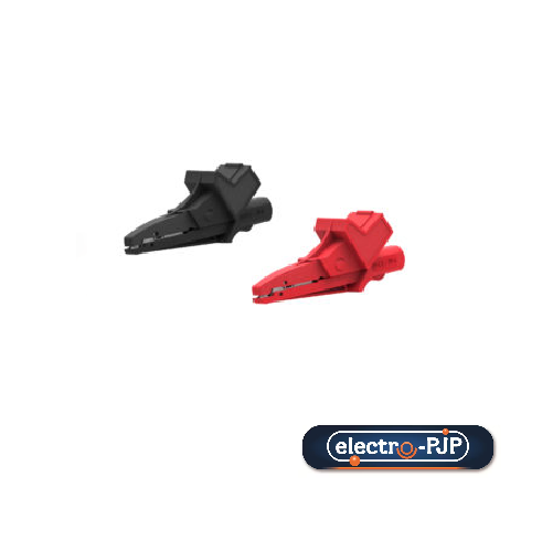 Pince crocodile de sécurité Ø4 mm - Electro PJP