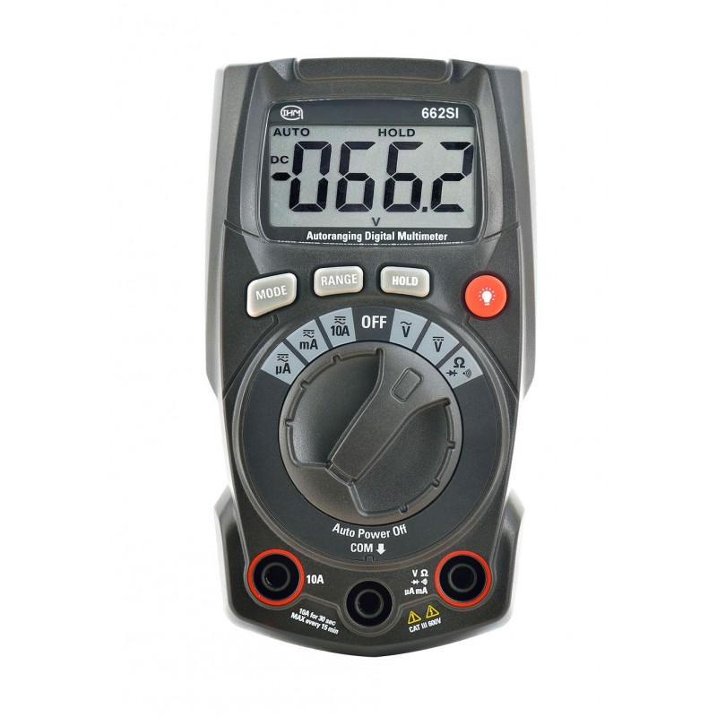 Multimètre compact 2000 points à calibres automatiques
