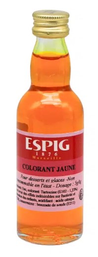 Colorant alimentaire jaune - 50 mL