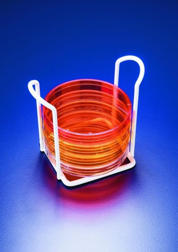 [454036-S69494] Portoir Support boîte de Pétri 90 mm