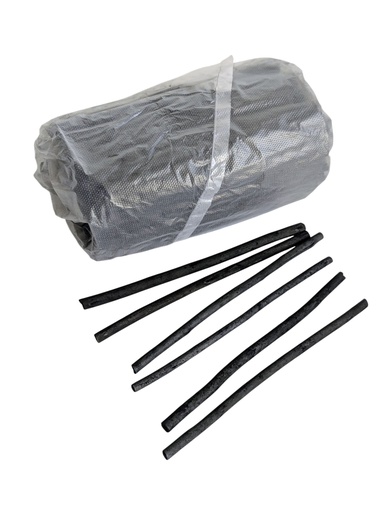 [910097-S66592] Bâtons de charbon végétal pur ou fusain - Lot de 100