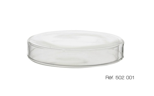Boîte de Pétri en verre ordinaire