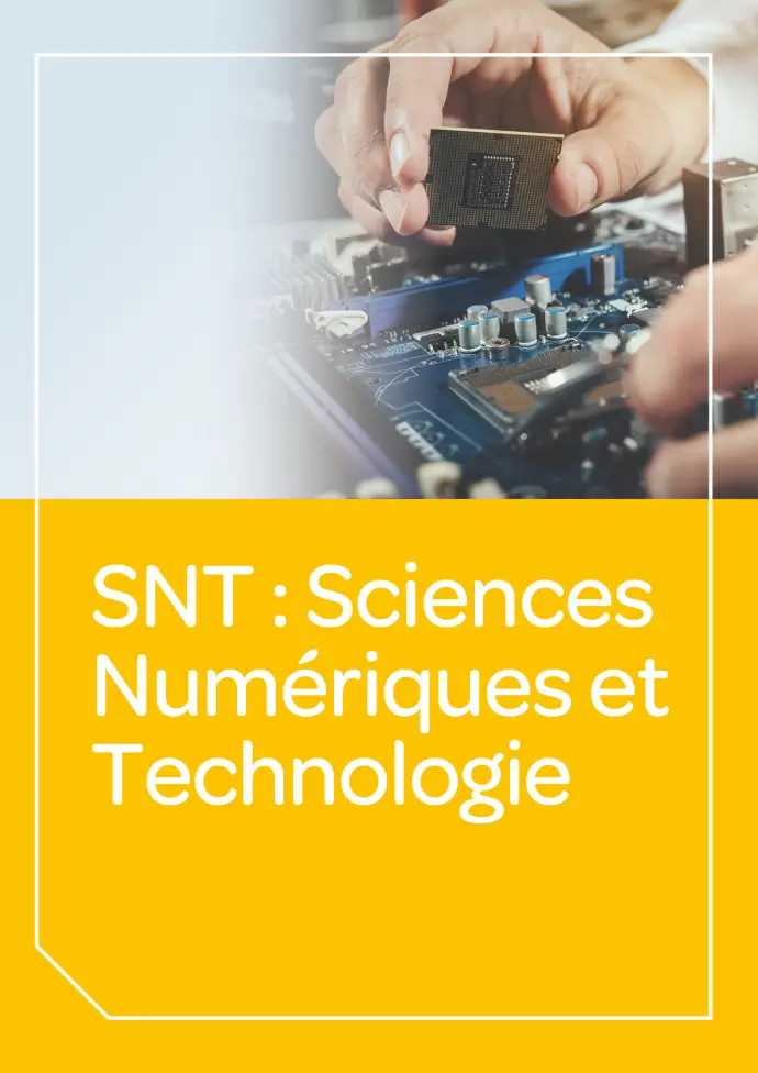 SNT : Sciences Numériques et Technologie