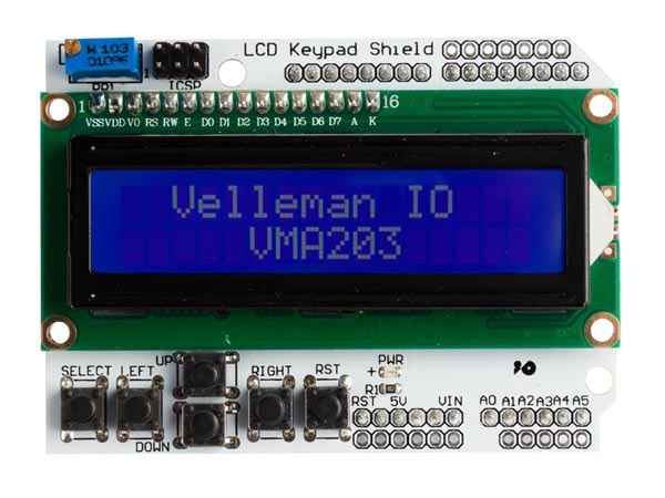 Module LCD et clavier pour Arduino® - LCD1602