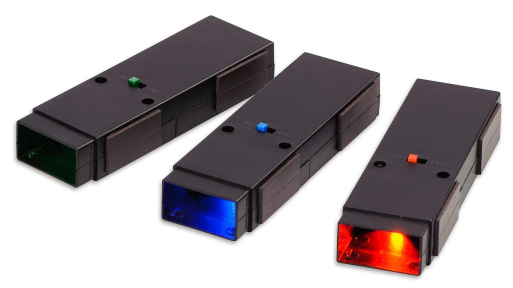 Synthèse des couleurs 3 led magnétiques + accessoires traits