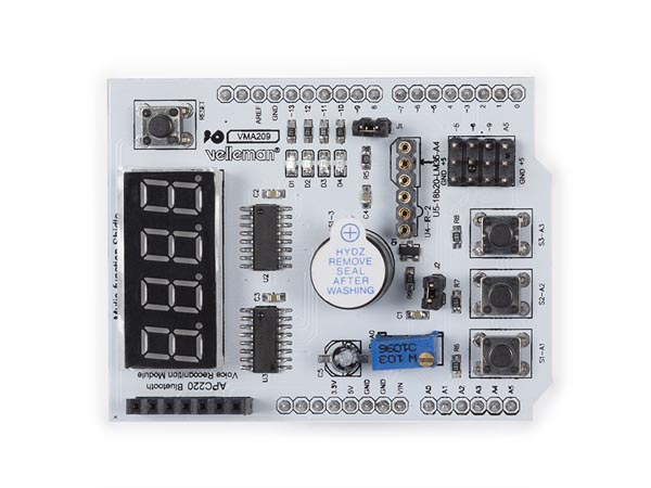 Carte d'extension multifonctions pour Arduino®