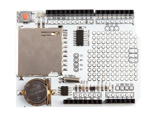 Module d'enregistrement de données compatible avec Arduino®