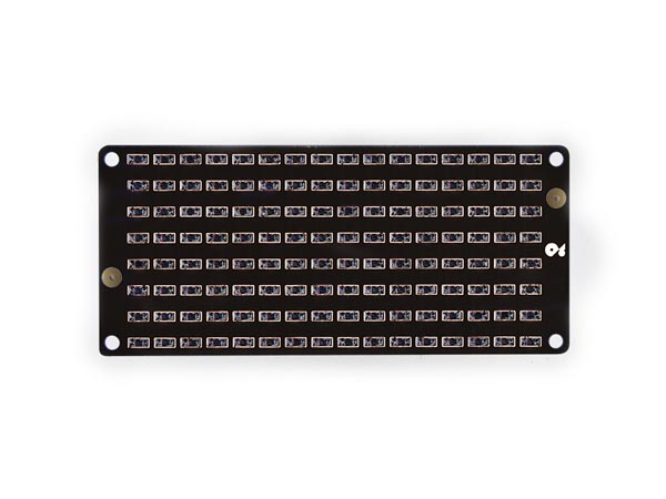 Panneau matrice LED 8x16 I²C pour Arduino® - BLEU