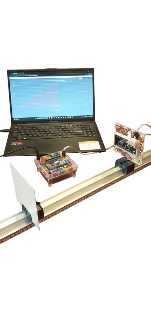 Support Plug'Uino® - Banc d'optique pour télémètre