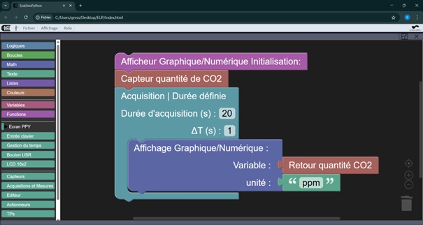 Interface à Microcontrôleur Plug'Uino® Py - MicroPython