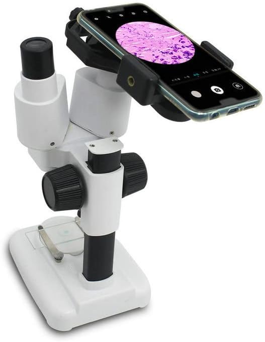 Adaptateur smartphone pour oculaire microscope/loupe binoculaire/télescope