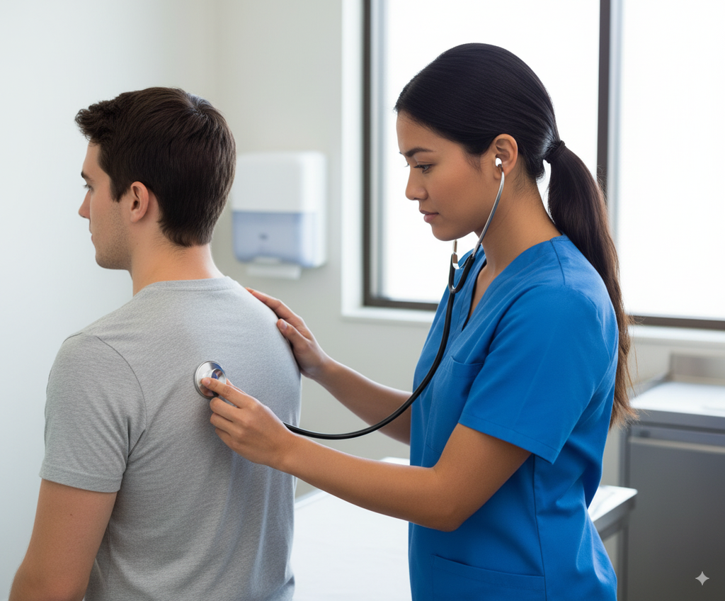 Stéthoscope double pavillon