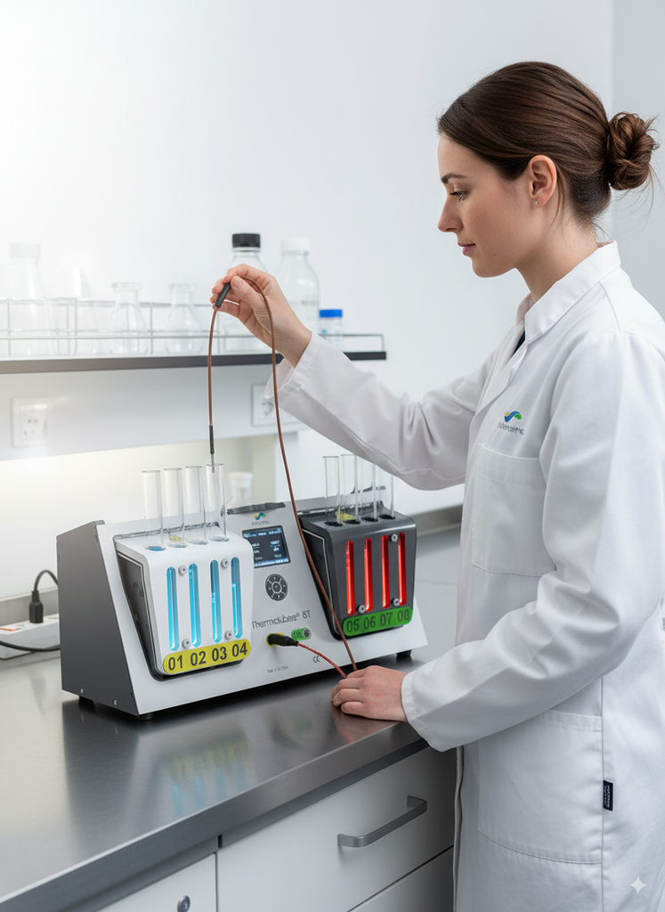 Thermotubes® transparent- Bain-marie sans eau