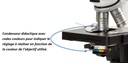 Microscope monoculaire semi-plan BlueScope