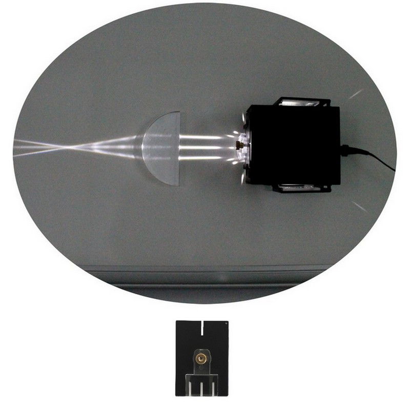 Coffret d'optique géométrique - Valisette source LED à miroirs