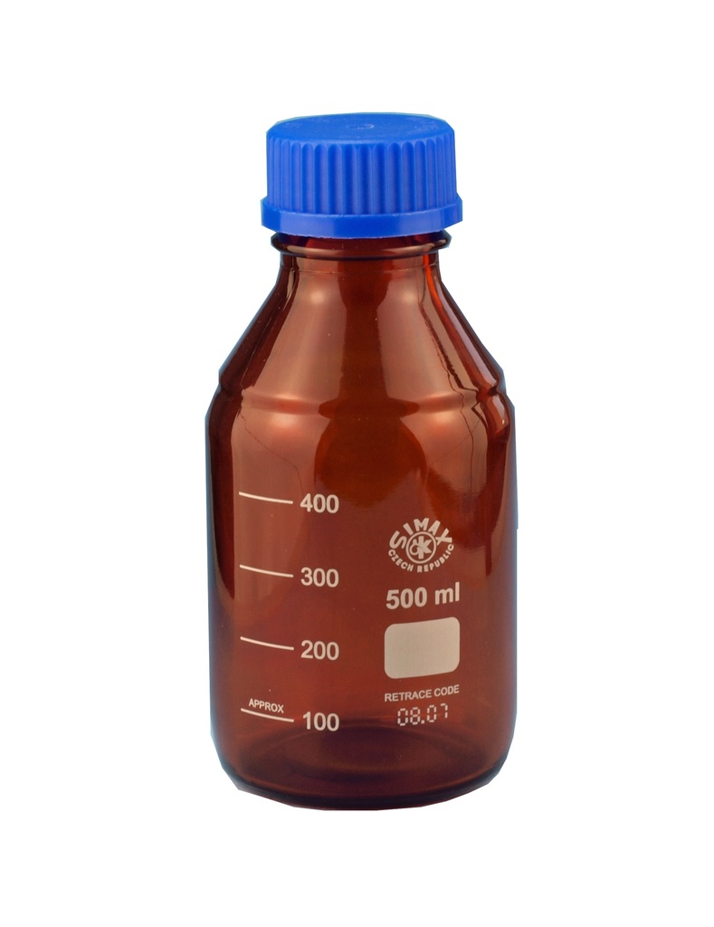 flacon-a-vis-gradue-verre-brun-sterilisable-simax-500ml