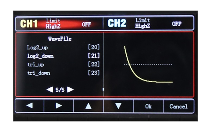 Générateur de fonctions DDS avec écran 2 voies 1 µHz-30 MHz