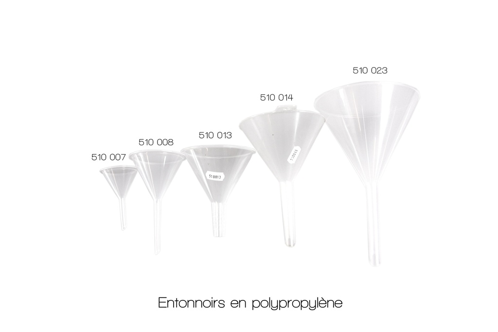 Entonnoir en polypropylène