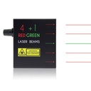Source laser 1/3/5 faisceaux rouge et vert