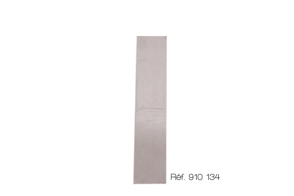 [910134-S03252] Lame non marquée 100 x 19 x 0.8 mm (Aluminium)