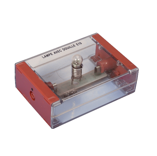 Lampe avec douilles E10 sur support