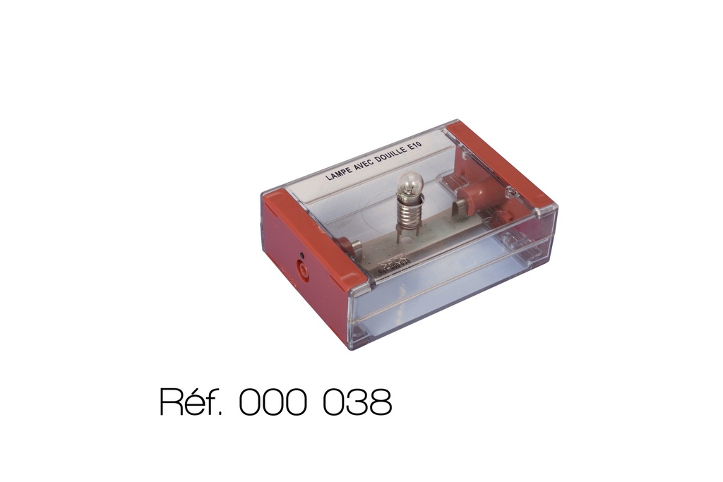 Lampe avec douilles E10 sur support