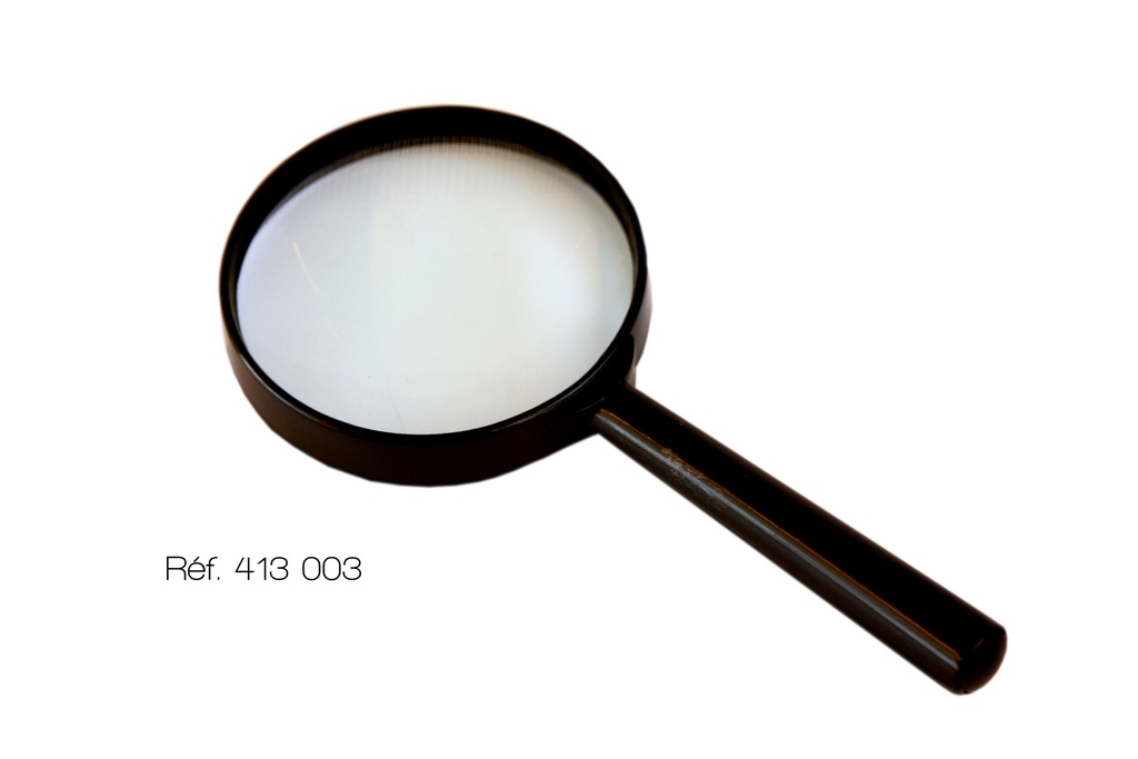 Loupe à main avec manche plastique