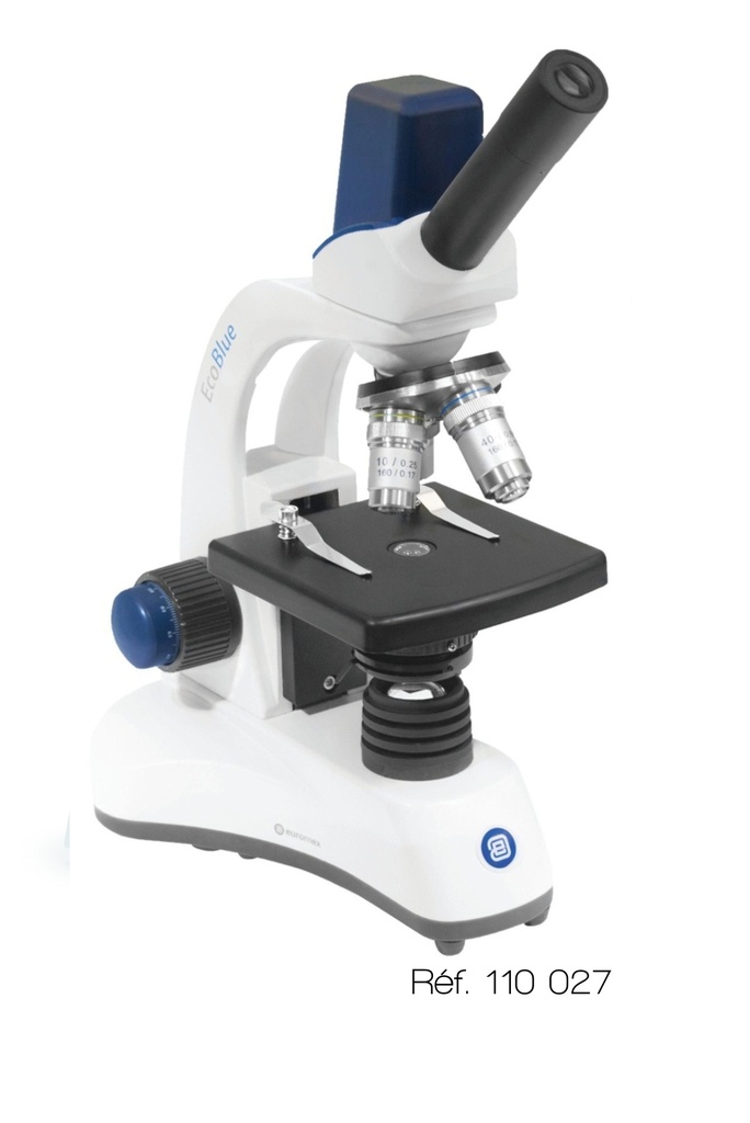 [#110027-S03702] Microscope monoculaire numérique EcoBlue (x40 à x400)
