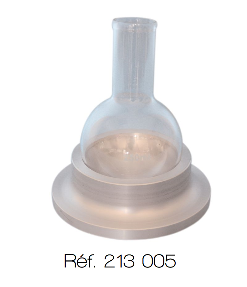 Plaque métallique pour ballons à fond rond