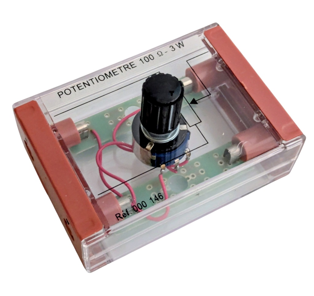 [#000146] Potentiomètre sur support (100 Ohms)