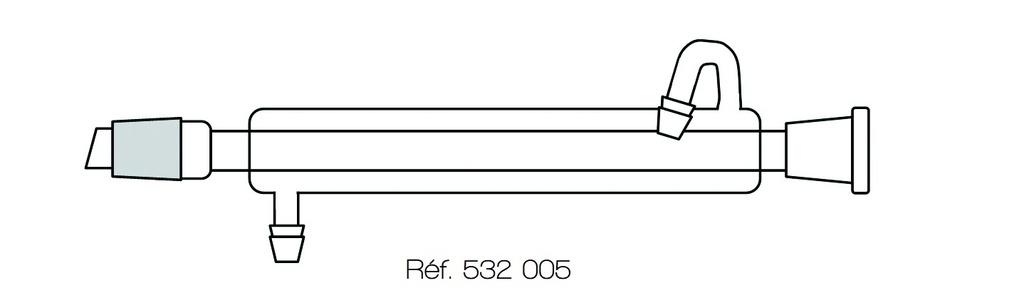 Réfrigérant de Liebig droit rodé VB 3.3
