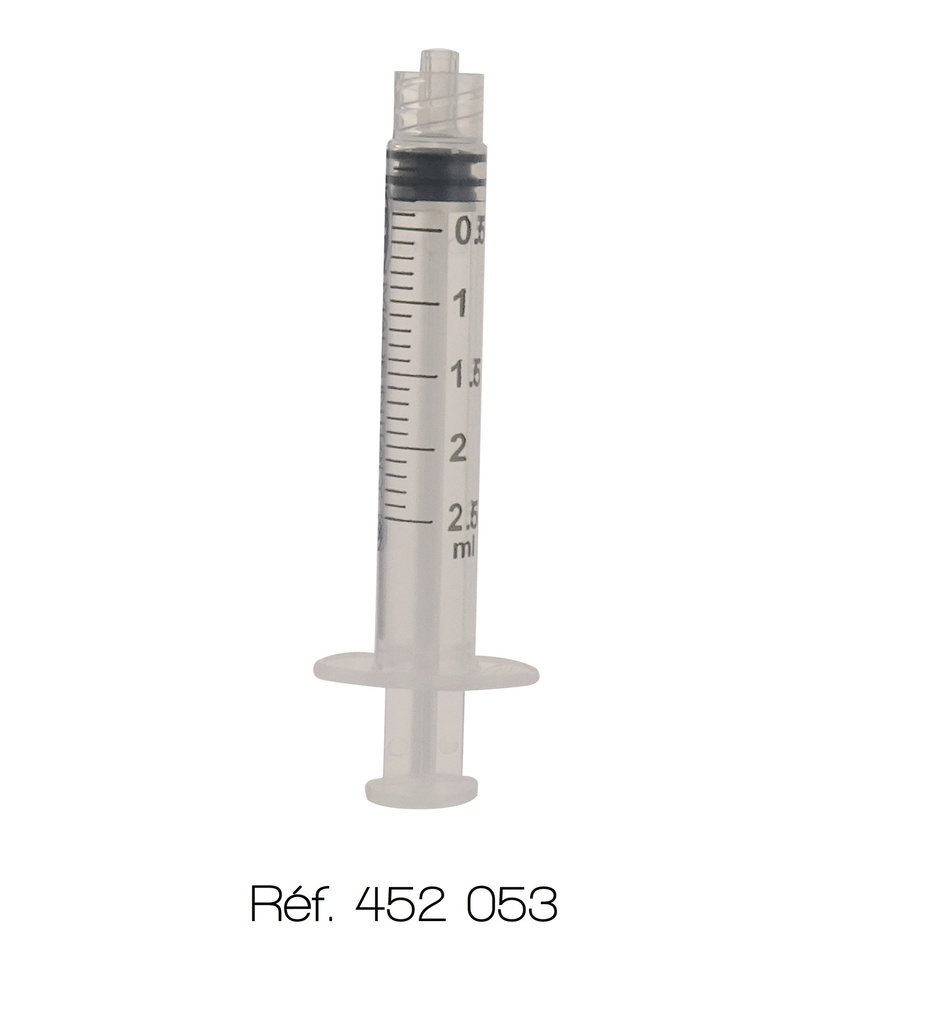 Seringues stériles Luer Lock (lot de 10)