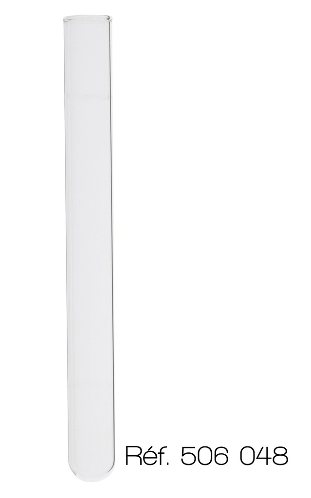 [#506048-S02142] Tubes à essais à bord droit VB 3.3 (12 x 100 mm - Lot de 250)