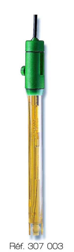 [#307003-S61917] Électrode de pH à remplissage (HANNA HI1332B - Plastique)