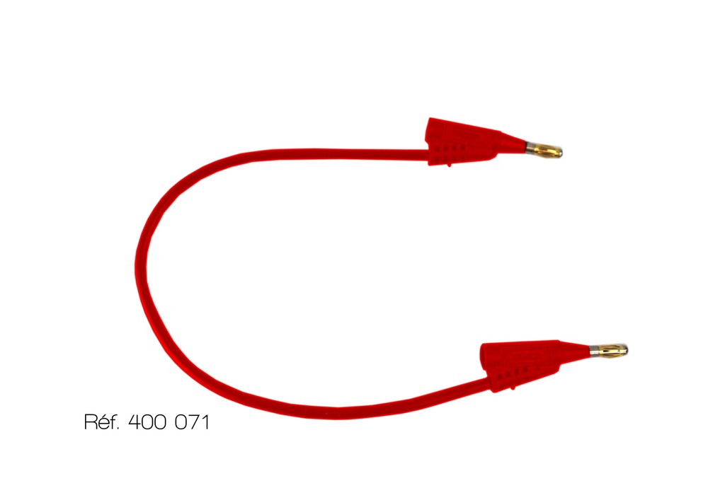 [#400071] Cordons bananes simples à reprise arrière (25 cm, Rouge)