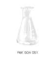 [504051] Erlenmeyer Rasotherm® (étroit, 25 mL)