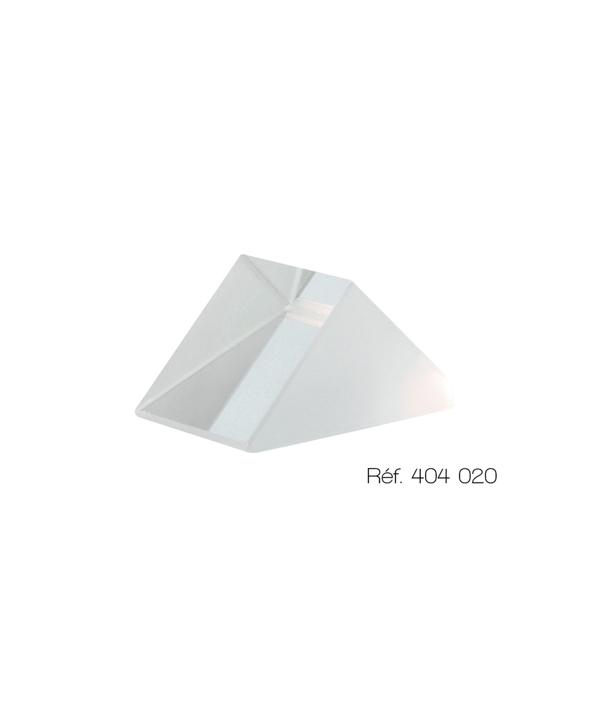 [#404020] Prisme (1.47 Verre, Équilatéral 42 x 32 mm)