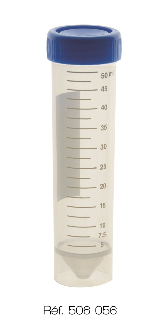 Tubes à centrifuger en polypropylène - 50 mL (lot de 50)