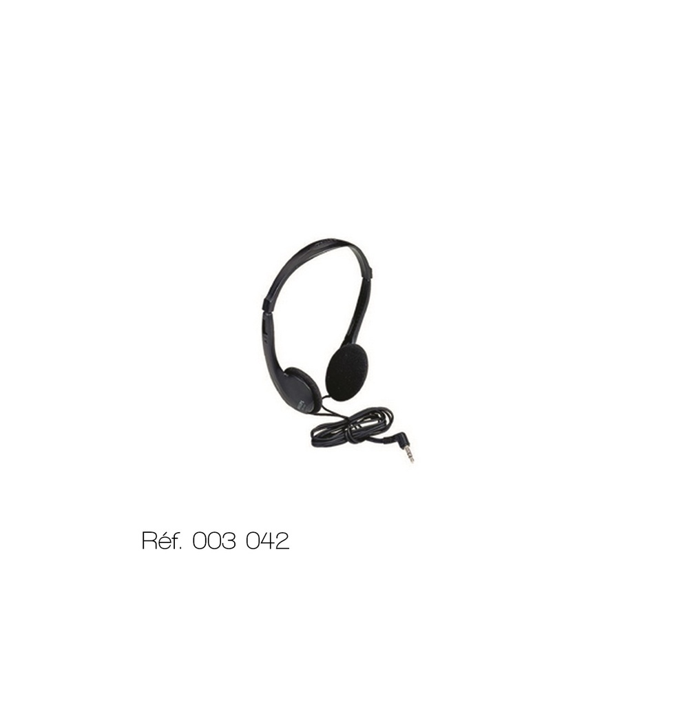 [#003042-S69180] Casque audio (Avec microphone)