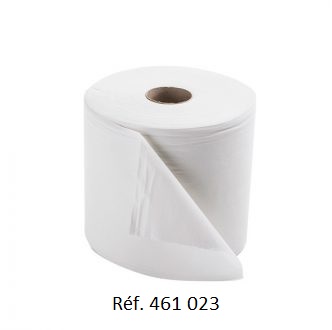Papier d'essuyage en rouleau bobine