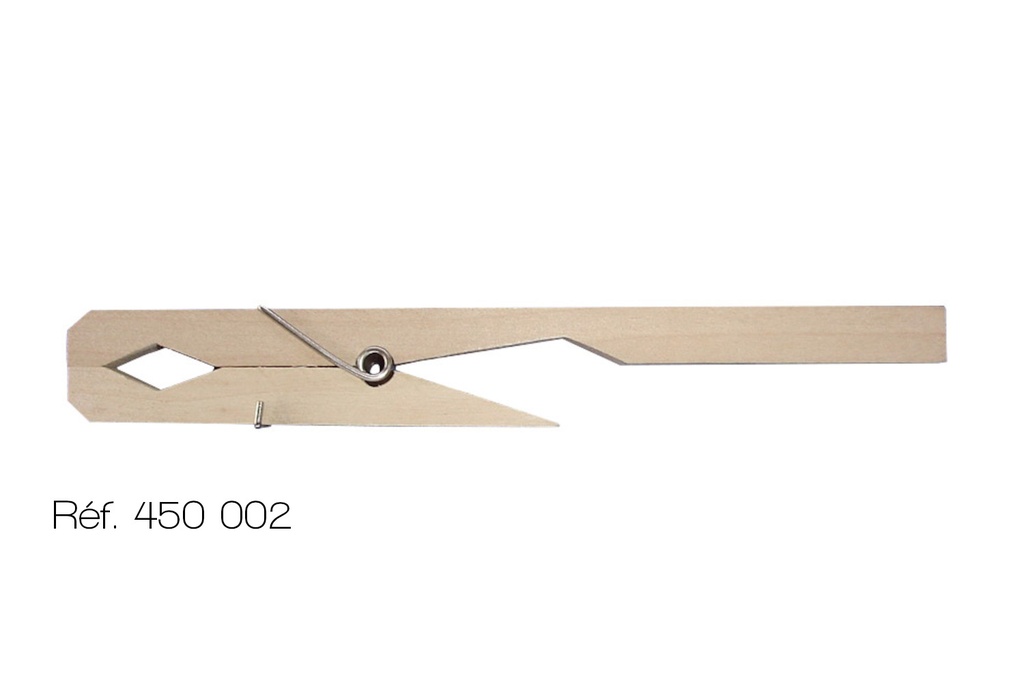 Pince en bois