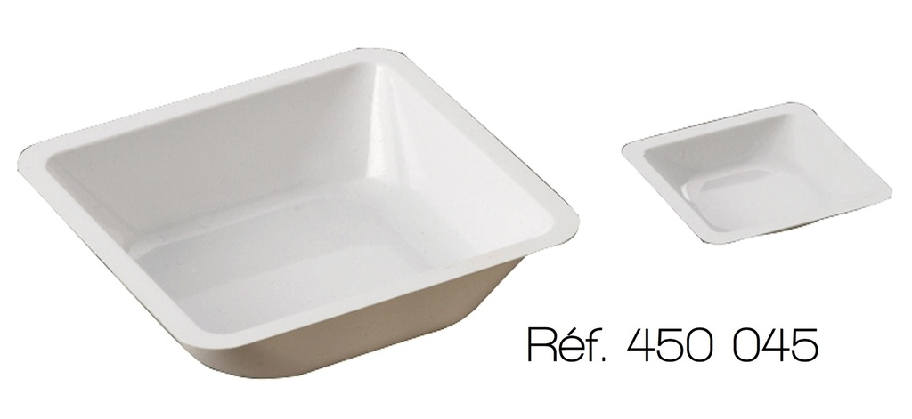 Coupelle de pesée en polystyrène - Lot de 500