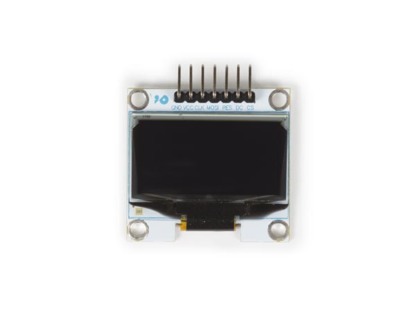 Écran oled 1.3" pour Arduino® (driver SH1106. SPI)
