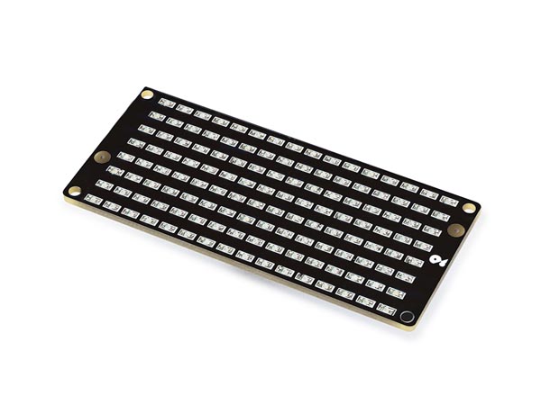 Panneau matrice LED 8x16 I²C pour Arduino® - BLEU