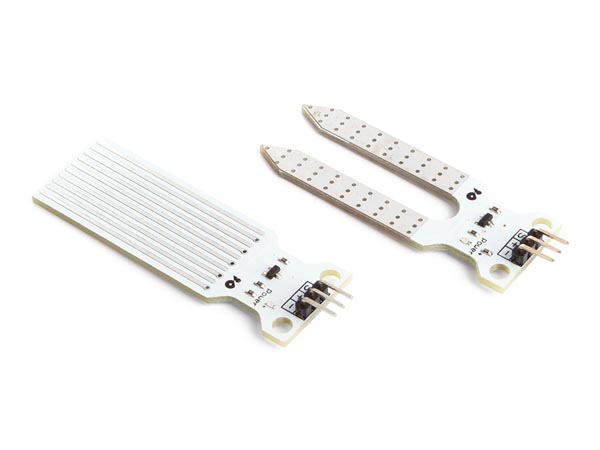 Détecteur d'humidité du sol &amp; détecteur de niveau d'eau compatibles Arduino®